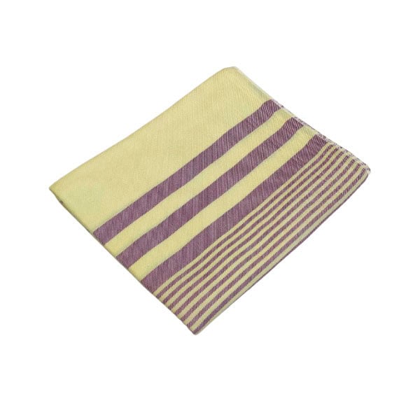 حوله استخری نخی کد 400502 زرد بنفش