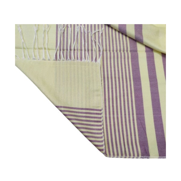 حوله استخری نخی کد 400502 زرد بنفش