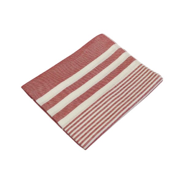 حوله استخری نخی کد 400506 قرمز عنابی