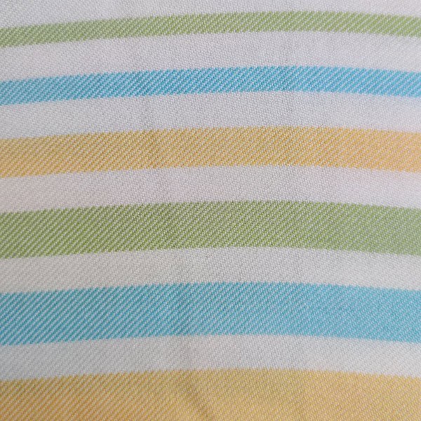 حوله پالتویی نخی اعلا راه راه کد 10 آبی، سبز کم رنگ، زرد