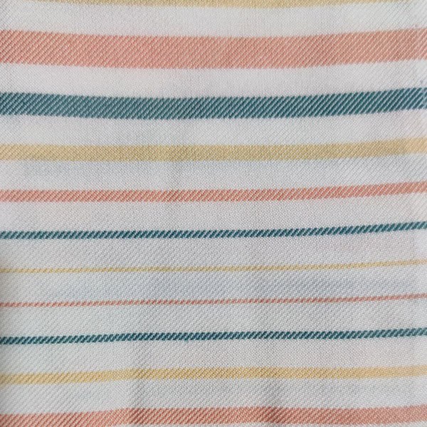 حوله پالتویی نخی اعلا راه راه کد 18 زرد، نارنجی، سبز پررنگ