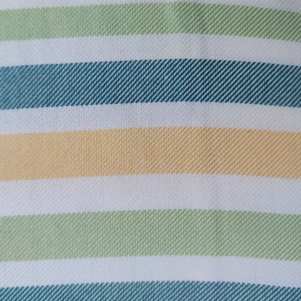 حوله پالتویی نخی اعلا راه راه کد 17 زرد، سبز کم رنگ، سبز پر رنگ