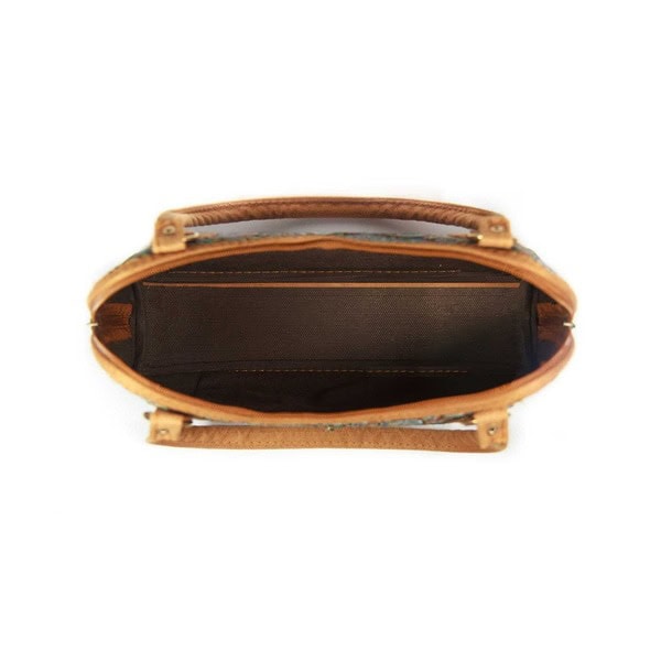 کیف دستی ترمه ابریشم طرح قایقی