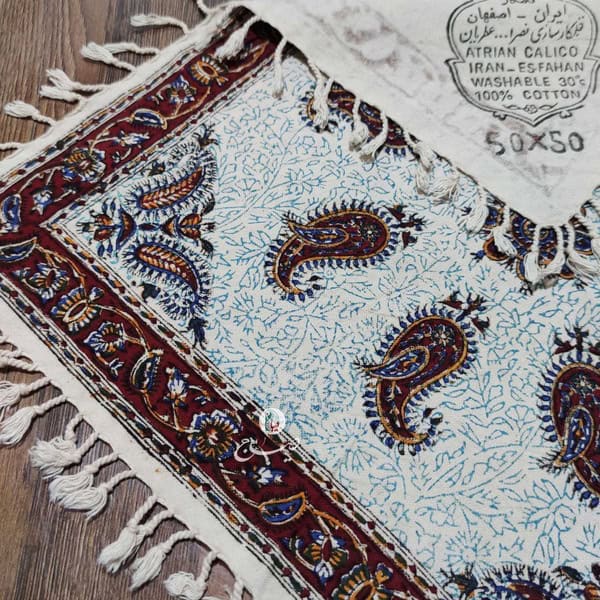 رومیزی قلمکار ممتاز کد 400721 – ابعاد 50 در 50