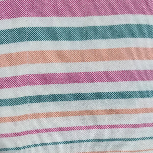 حوله پالتویی نخی اعلا راه راه کد 32 صورتی، نارنجی، سبز پررنگ