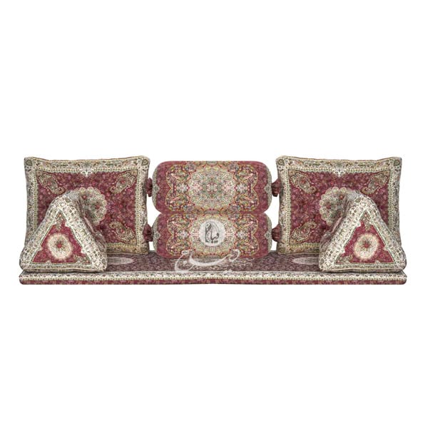 ست شاه نشین طرح شهریار – رنگ زرشکی