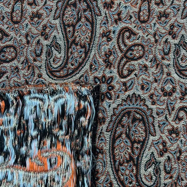 پارچه ترمه ابریشمی طرح آریامهر (واحد نیم متری)