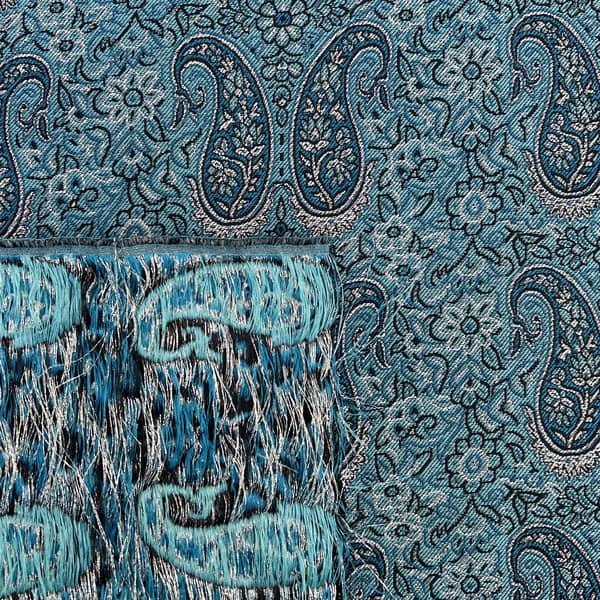 پارچه ترمه پلی استری طرح برزین (واحد 1 متری)