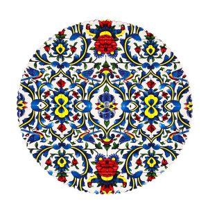 رومیزی مخمل کد 401834 - قطر 90