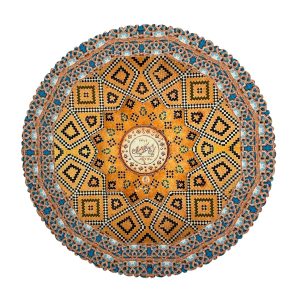 رومیزی مخمل کد 401861 - قطر 90