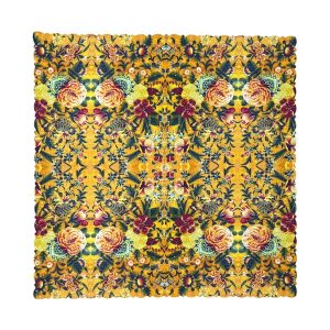 رومیزی مخمل کد 402441 - ابعاد 90 در 90