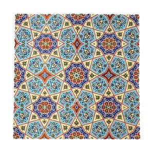 رومیزی مخمل کد 402443 - ابعاد 90 در 90