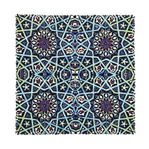 رومیزی مخمل کد 402444 - ابعاد 90 در 90