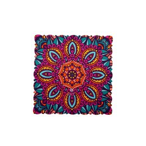 رومیزی مخمل کد 402456 - ابعاد 30 در 30