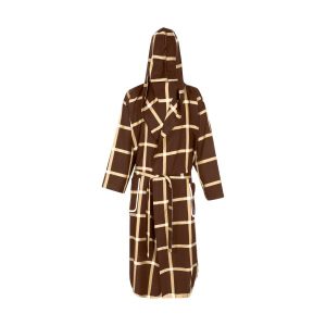 حوله پالتویی نخی چهارخانه کد 402415