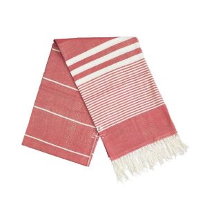 حوله استخری نخی کد 4020805 قرمز روشن