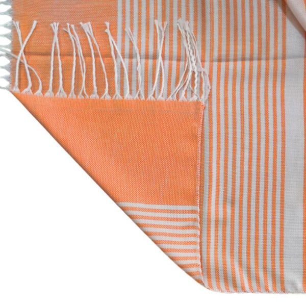 حوله استخری نخی کد 4030401 رنگ نارنجی (پرتقالی)