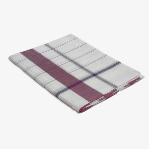 شمد نخی یزدی رنگ قرمز عنابی