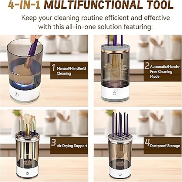 دستگاه برقی شستشوی برس آرایشی (براش شور)