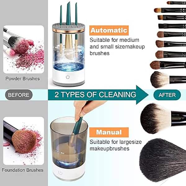 دستگاه برقی شستشوی برس آرایشی (براش شور)