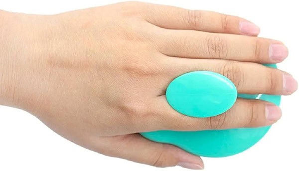 ماساژور و برس شستشوی موی سر رنگ سبز