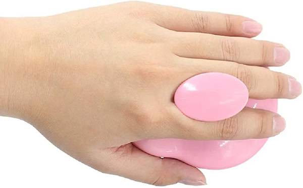 ماساژور و برس شستشوی موی سر رنگ صورتی