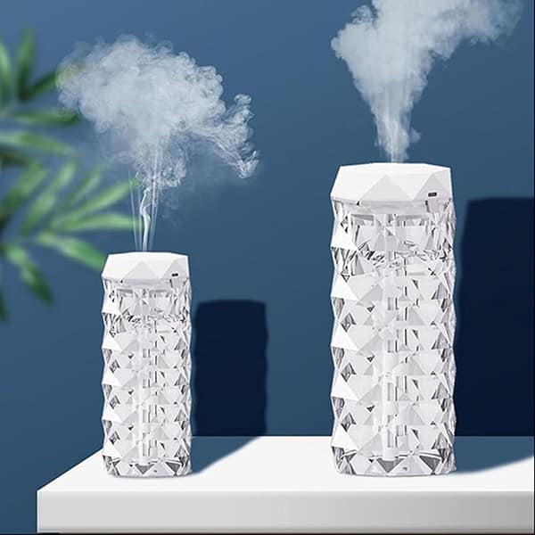 دستگاه بخور و رطوبت ساز مدل گلدان کریستالی