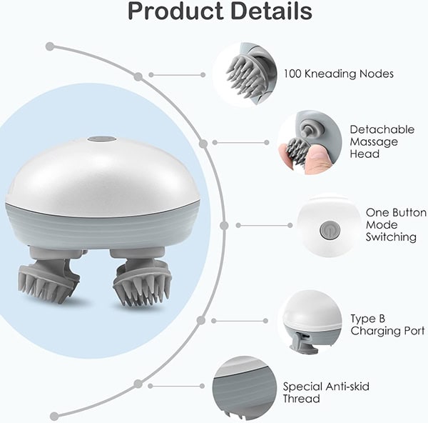 ماساژور برقی سر