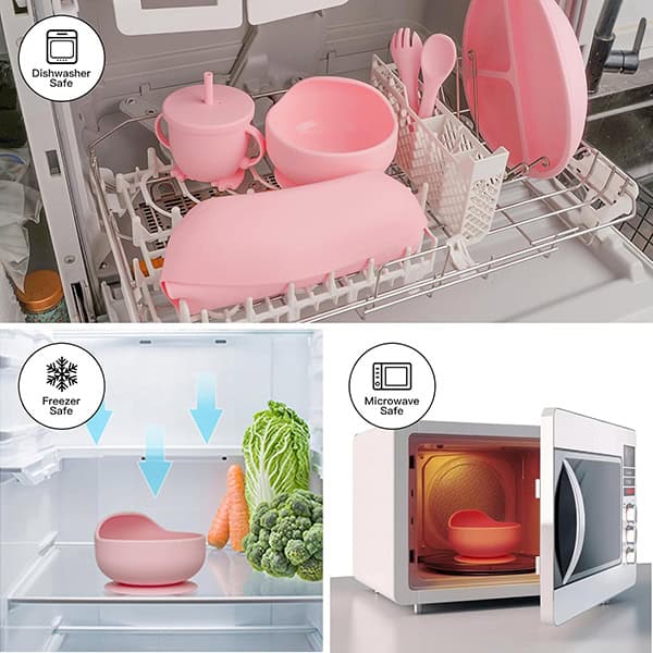 ست غذای کودک سیلیکونی