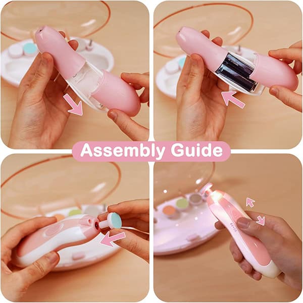 سوهان برقی ناخن کودک