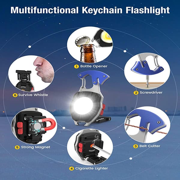 چراغ قوه جاکلیدی چند منظوره