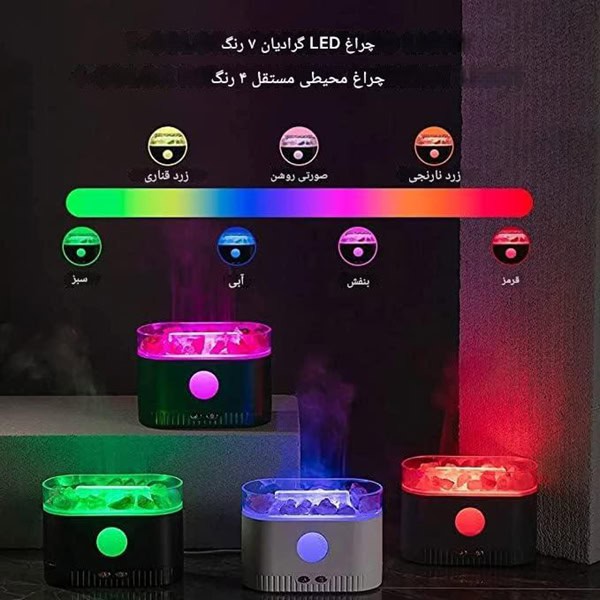 نمک نورا – پخش کننده عطر و لامپ نمکی